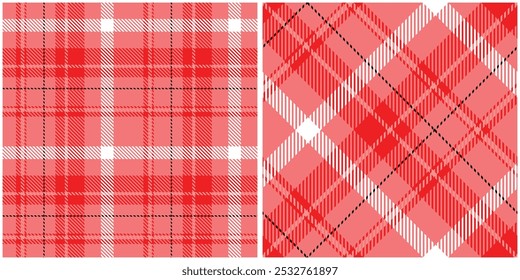 Padrão Tartan Escocês. Histórico Tradicional Escocês Checkered. Modelo para Ornamento de Design. Textura de malha perfeita.