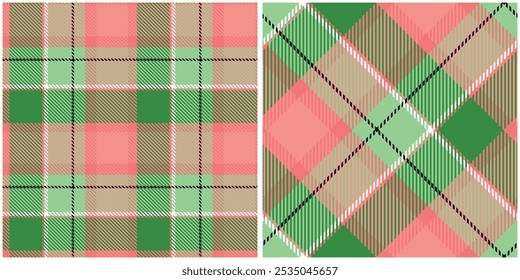 Padrão Tartan Escocês. Histórico Tradicional Escocês Checkered. Vetor de ilustração de tartan sem costura definido para lenço, cobertor, outro moderno primavera verão outono inverno tecido de férias impressão.