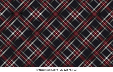 Scottish Tartan Plaid Stoffmuster Hintergrund EPS Vektor