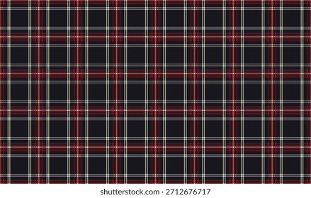 Scottish Tartan Plaid Stoffmuster Hintergrund EPS Vektor