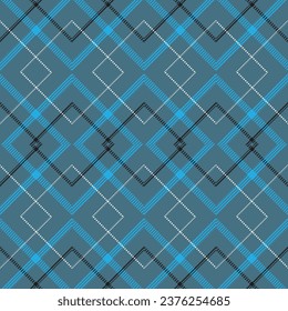 Patrón transparente del vector repetido escocés tartán plaid para el fondo