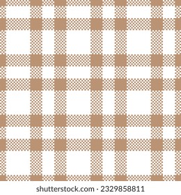 Escocia Tartán Planteó Un Patrón Sin Marea, Clásico Diseño De Tartán Escocés. Plantilla para el ornamento de diseño. Textura De Tela Sin Precedentes. Ilustración vectorial