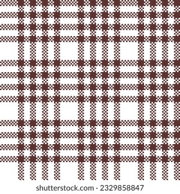 Scottish Tartan Plaid Seamless Pattern, Tartan Plaid Pattern Seamless. Template for Design Ornament. Seamless Fabric Texture. Vector Illustration