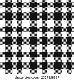 Scottish Tartan Plaid Seamless Pattern, Tartan Seamless Pattern. Traditional Scottish Woven Fabric. Lumberjack Shirt Flannel Textile. Pattern Tile Swatch Included.