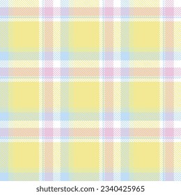 Scottish Tartan Plaid Seamless Pattern, Checkerboard Pattern. Template for Design Ornament. Seamless Fabric Texture. Vector Illustration