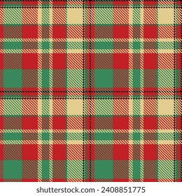 Escocia Tartán Tocó Patrón Sin Maravilla, Patrón De Verificador. Plantilla para el ornamento de diseño. Textura De Tela Sin Precedentes. Ilustración vectorial
