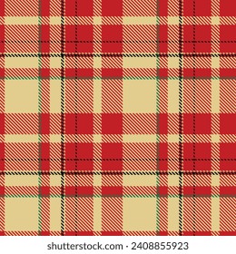 Scottish Tartan Plaid Seamless Pattern, Scottish Tartan Seamless Pattern. Seamless Tartan Illustration Vector Set for Scarf, Blanket, Other Modern Spring Summer Autumn Winter Holiday Fabric Print.