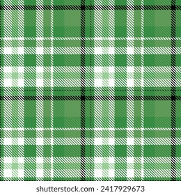 Scottish Tartan Plaid Seamless Pattern, Checker Pattern. Template for Design Ornament. Seamless Fabric Texture. Vector Illustration