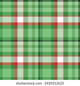 Scottish Tartan Plaid Seamless Pattern, Checker Pattern. Traditional Scottish Woven Fabric. Lumberjack Shirt Flannel Textile. Pattern Tile Swatch Included.