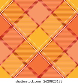 Scottish Tartan Plaid Seamless Pattern, Gingham Patterns. Template for Design Ornament. Seamless Fabric Texture. Vector Illustration