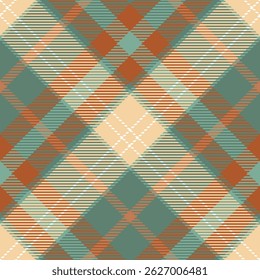 Tartan escocês padrão sem costura, Tartan xadrez clássico. Modelo para Ornamento de Design. Textura de malha perfeita. Ilustração de vetor