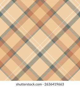 Scottish Tartan Plaid Seamless Pattern, Traditional Scottish Checkered Background. Template for Design Ornament. Seamless Fabric Texture. Vector Illustration