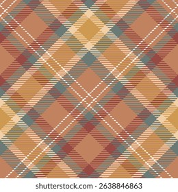 Scottish Tartan Plaid Seamless Pattern, Traditional Scottish Checkered Background. Traditional Scottish Woven Fabric. Lumberjack Shirt Flannel Textile. Pattern Tile Swatch Included.