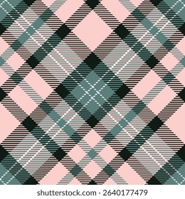 Scottish Tartan Plaid Seamless Pattern, Sweet Plaids Pattern Seamless. Seamless Tartan Illustration Vector Set for Scarf, Blanket, Other Modern Spring Summer Autumn Winter Holiday Fabric Print.