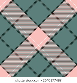 Scottish Tartan Plaid Seamless Pattern, Sweet Plaid Pattern Seamless. Traditional Scottish Woven Fabric. Lumberjack Shirt Flannel Textile. Pattern Tile Swatch Included.