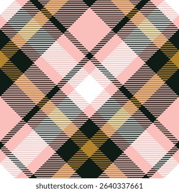 Scottish Tartan Plaid Seamless Pattern, Sweet Plaids Pattern Seamless. for Scarf, Dress, Skirt, Other Modern Spring Autumn Winter Fashion Textile Design.