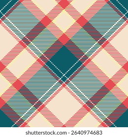 Scottish Tartan Plaid Seamless Pattern, Scottish Tartan Seamless Pattern. Seamless Tartan Illustration Vector Set for Scarf, Blanket, Other Modern Spring Summer Autumn Winter Holiday Fabric Print.