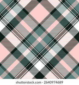Scottish Tartan Plaid Seamless Pattern, Sweet Plaid Pattern Seamless. for Scarf, Dress, Skirt, Other Modern Spring Autumn Winter Fashion Textile Design.