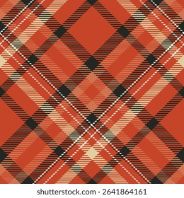 Scottish Tartan Plaid Seamless Pattern, Checker Pattern. Template for Design Ornament. Seamless Fabric Texture. Vector Illustration