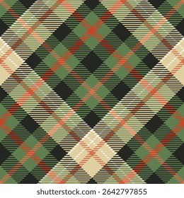 Scottish Tartan Plaid Seamless Pattern, Checker Pattern. Seamless Tartan Illustration Vector Set for Scarf, Blanket, Other Modern Spring Summer Autumn Winter Holiday Fabric Print.