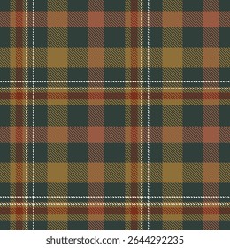 Padrão Escocês Tartan Plaid Sem Costura, Padrão Plaids Sem Costura. Tecido Escocês Tradicional. Camisa Lumberjack Flannel Têxtil. Amostra De Bloco Padrão Incluída.