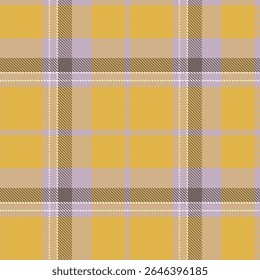 Tartan Escocês Jogado Padrão Sem Costura, Padrão Checkerboard. Modelo para Ornamento de Design. Textura de malha perfeita. Ilustração de vetor