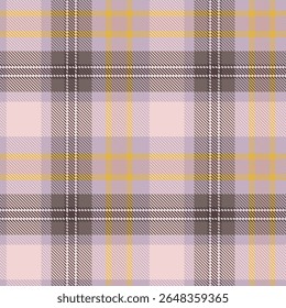 Escocês Tartan Jogado Padrão Sem Costura, Padrão Checker. Camiseta Flanela Tartan Padrões. Ilustração de vetor de azulejos na moda para papéis de parede.