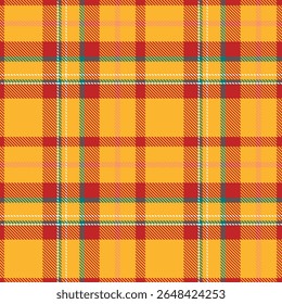 Escocês Tartan Jogado Padrão Sem Costura, Tartan Padrão Sem Costura. Camiseta Flanela Tartan Padrões. Ilustração de vetor de azulejos na moda para papéis de parede.