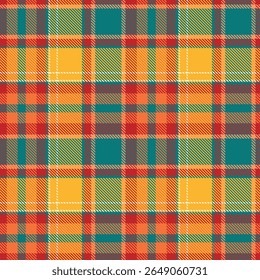 Scottish Tartan Xadrez Padrão Sem Costura, Padrões Gingham. para impressão de camisas, roupas, vestidos, toalhas de mesa, cobertores, cama, papel, colcha, tecido e outros produtos têxteis.
