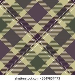 Padrão Escocês Tartan Plaid Sem Costura, Padrão Abstrato Check Plaid. Camiseta Flanela Tartan Padrões. Ilustração de vetor de azulejos na moda para papéis de parede.