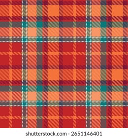 Scottish Tartan Plaid Padrão Sem Costura, Padrões Gingham. Tecido Escocês Tradicional. Camisa Lumberjack Flannel Têxtil. Amostra De Bloco Padrão Incluída.