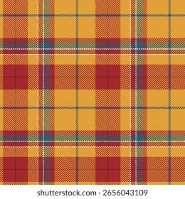 Padrão Escocês Tartan Plaid Sem Costura, Padrão Abstrato Check Plaid. Camiseta Flanela Tartan Padrões. Ilustração de vetor de azulejos na moda para papéis de parede.