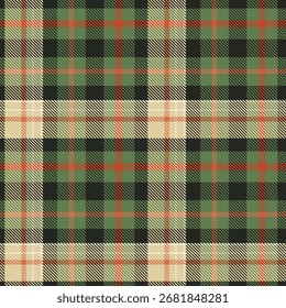 Scottish Tartan Plaid Seamless Pattern, Checker Pattern. Seamless Tartan Illustration Vector Set for Scarf, Blanket, Other Modern Spring Summer Autumn Winter Holiday Fabric Print.