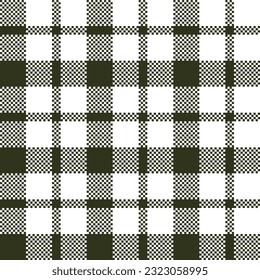 Scottish Tartan Seamless Pattern. Abstract Check Plaid Pattern Seamless Tartan Illustration Vector Set for Scarf, Blanket, Other Modern Spring Summer Autumn Winter Holiday Fabric Print.