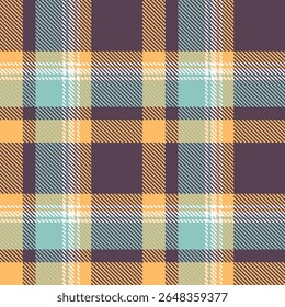 Tartan escocês padrão sem emenda. Modelo de padrão de xadrez de verificação abstrata para o ornamento de projeto. Textura de malha perfeita.