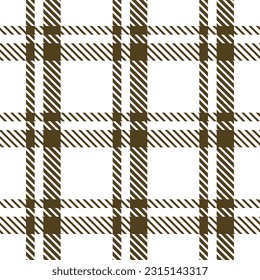 Scottish Tartan Seamless Pattern. Checker Pattern Template for Design Ornament. Seamless Fabric Texture.
