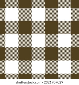 Scottish Tartan Seamless Pattern. Checker Pattern Template for Design Ornament. Seamless Fabric Texture.