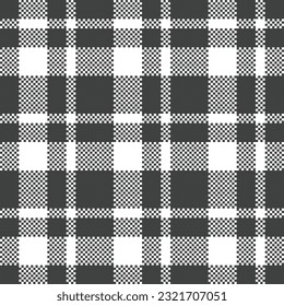 Scottish Tartan Seamless Pattern. Checker Pattern Traditional Scottish Woven Fabric. Lumberjack Shirt Flannel Textile. Pattern Tile Swatch Included.