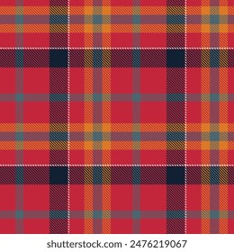 Scottish Tartan Seamless Pattern. Checker Pattern Traditional Scottish Woven Fabric. Lumberjack Shirt Flannel Textile. Pattern Tile Swatch Included.