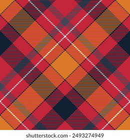Scottish Tartan nahtlose Muster. Checker Pattern Vorlage für Design Ornament. Nahtlose Textur.