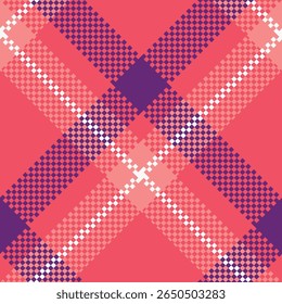 Tartan escocês padrão sem emenda. Padrão de xadrez para impressão de camisas, roupas, vestidos, toalhas de mesa, cobertores, cama, papel, colcha, tecido e outros produtos têxteis.
