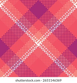 Tartan escocês padrão sem emenda. Padrão de verificador para cachecol, vestido, saia, outro moderno primavera outono inverno moda Design têxtil.