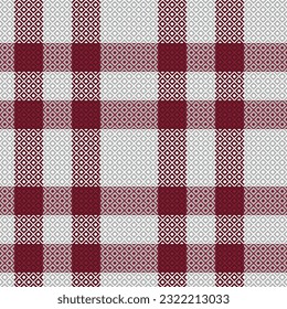 Scottish Tartan Seamless Pattern. Checkerboard Pattern Flannel Shirt Tartan Patterns. Trendy Tiles for Wallpapers.