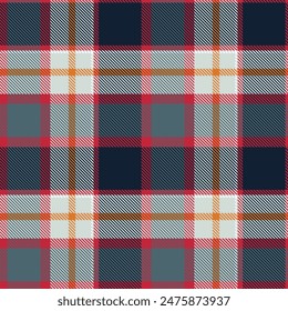 Scottish Tartan Seamless Pattern. Checkerboard Pattern Traditional Scottish Woven Fabric. Lumberjack Shirt Flannel Textile. Pattern Tile Swatch Included.