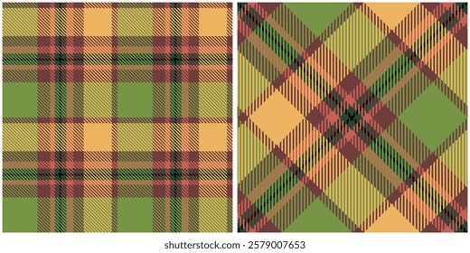 Scottish Tartan Seamless Pattern. Checkerboard Pattern Flannel Shirt Tartan Patterns. Trendy Tiles for Wallpapers.