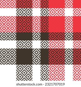 Scottish Tartan Seamless Pattern. Classic Scottish Tartan Design. Flannel Shirt Tartan Patterns. Trendy Tiles for Wallpapers.