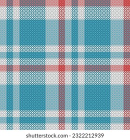 Scottish Tartan Seamless Pattern. Classic Plaid Tartan Traditional Scottish Woven Fabric. Lumberjack Shirt Flannel Textile. Pattern Tile Swatch Included.