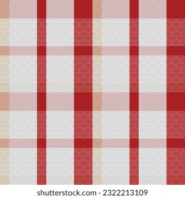 Scottish Tartan Seamless Pattern. Classic Plaid Tartan Template for Design Ornament. Seamless Fabric Texture.