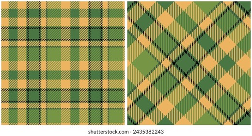 Scottish Tartan Seamless Pattern. Classic Plaid Tartan Flannel Shirt Tartan Patterns. Trendy Tiles for Wallpapers.