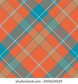 Motif écossais Tartan Harmonieux. Design Tartan écossais Classique. pour l'impression de chemises, vêtements, Robes, nappes, couvertures, lit, papier, couette, tissu et autres Produits textiles.